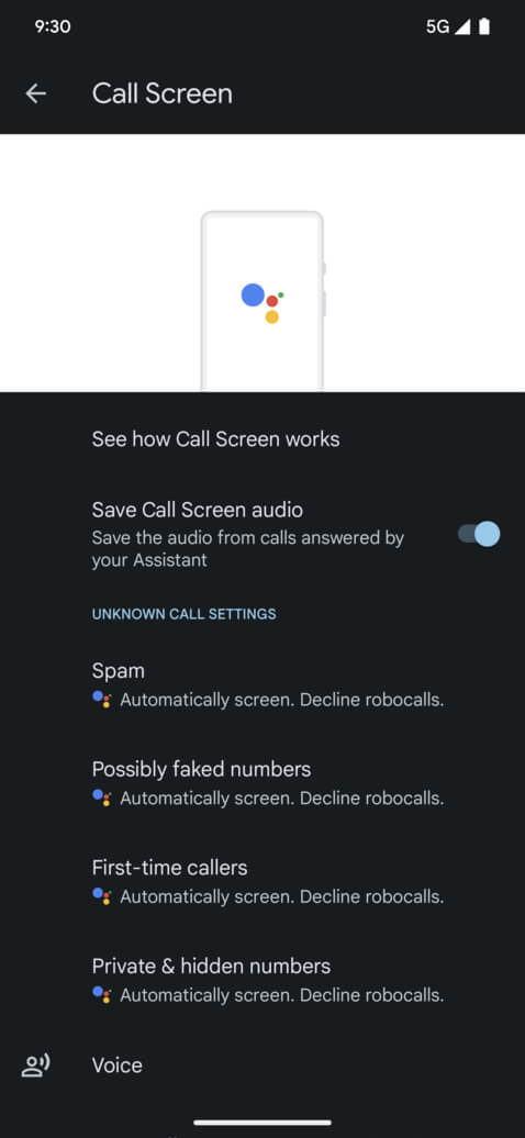 Screen your calls before you answer them - Google Assistant Help