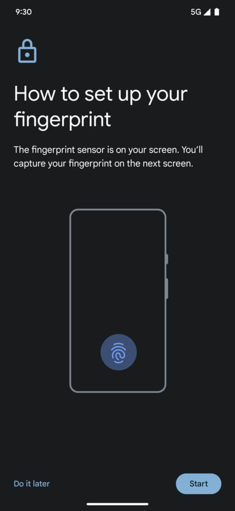 Unlock your Pixel phone with your fingerprint - Pixel Phone Help