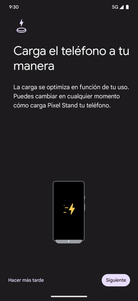 Google Pixel Stand (2.ª gen.), hasta 23 W de carga inalámbrica