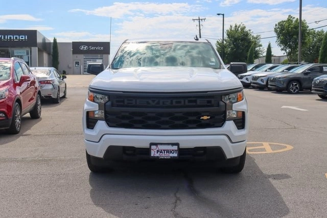 Used 2023 Chevrolet Silverado 1500 Custom with VIN 3GCPABEKXPG140175 for sale in Bartlesville, OK