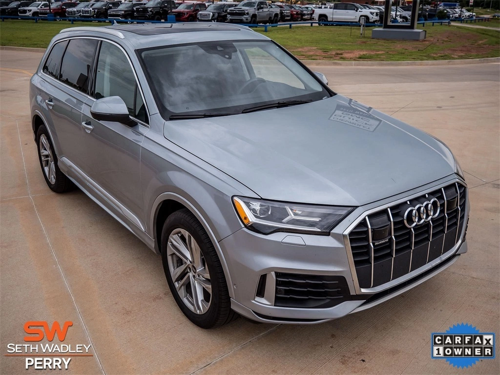 Used 2023 Audi Q7 Premium Plus with VIN WA1LXBF76PD010800 for sale in Perry, OK