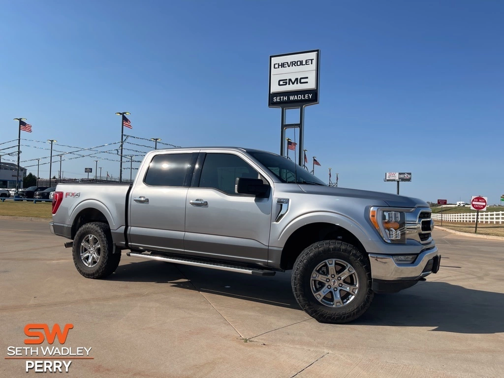 Used 2022 Ford F-150 XLT with VIN 1FTFW1E58NFB02833 for sale in Perry, OK