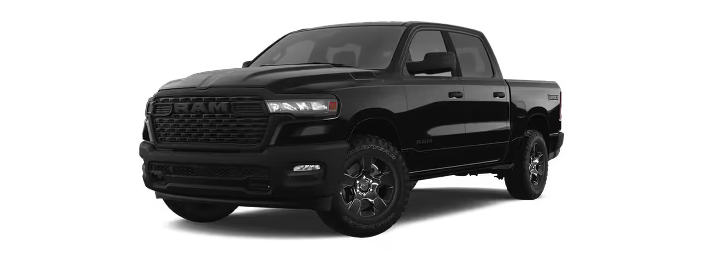 The 2025 RAM 1500 Warlock trim.