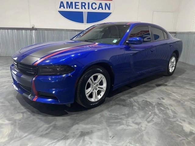 Used 2019 Dodge Charger SXT with VIN 2C3CDXBG1KH690557 for sale in Norman, OK