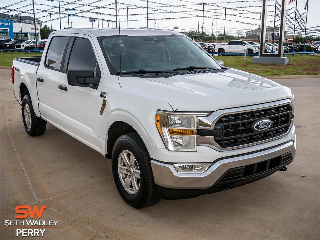 Used 2021 Ford F-150 XLT with VIN 1FTFW1E87MFB69139 for sale in Perry, OK