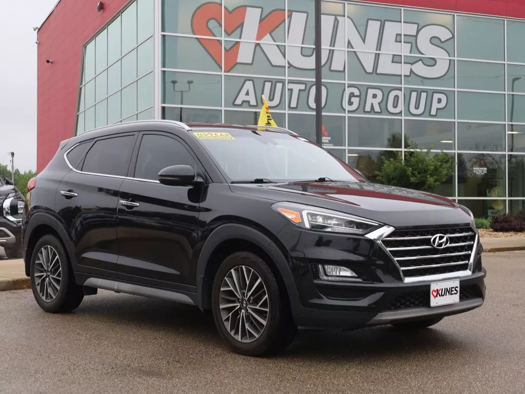 Used 2021 Hyundai Tucson Limited with VIN KM8J3CALXMU348694 for sale in Madison, WI