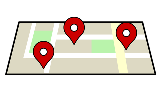 GPS Map with Pins