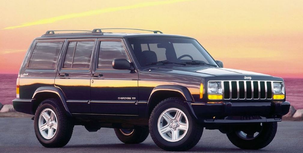 black 1984 Jeep Cherokee XJ