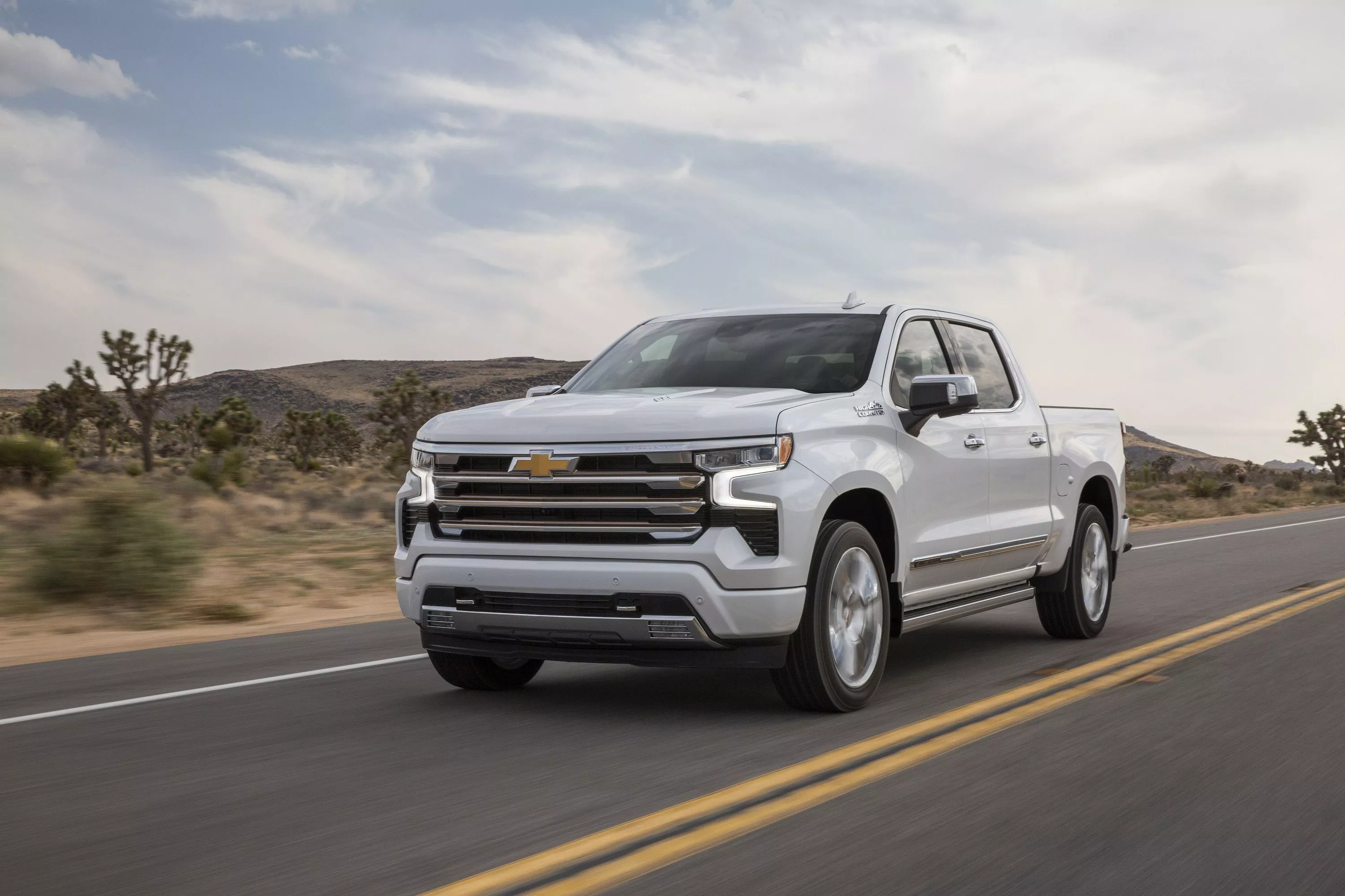 Silver Chevy Silverado 1500