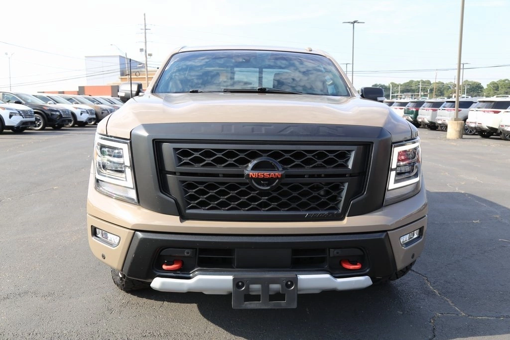 Used 2021 Nissan Titan PRO-4X with VIN 1N6AA1ED1MN508972 for sale in Texarkana, TX