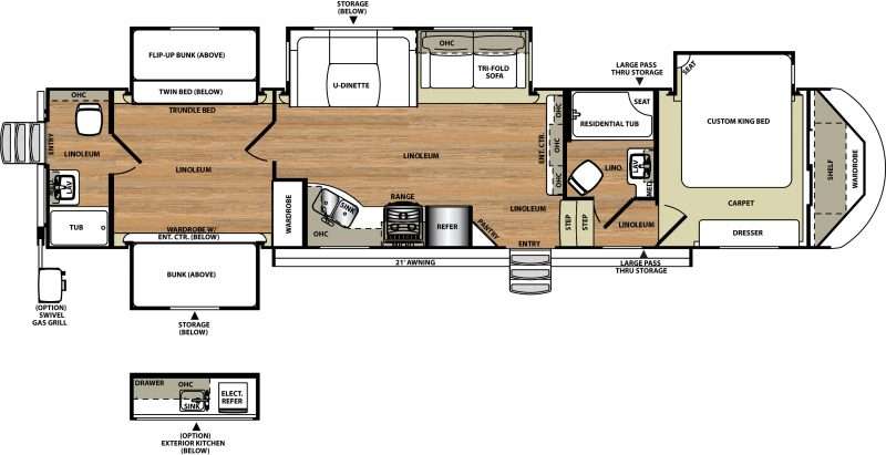 Bunkhouse Floor Plan