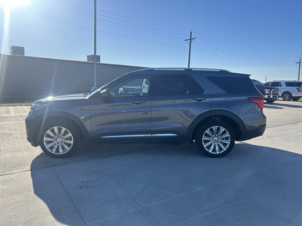 Used 2021 Ford Explorer Limited with VIN 1FM5K8FW7MNA15500 for sale in Clay Center, KS