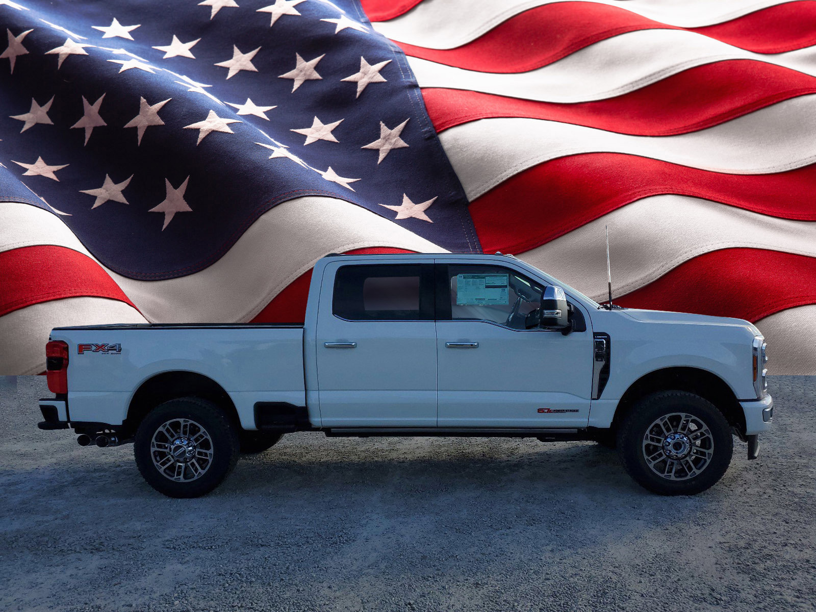 2024 Ford® Super Duty F350 SRW Limited 4WD Crew Cab 6.75' Box at