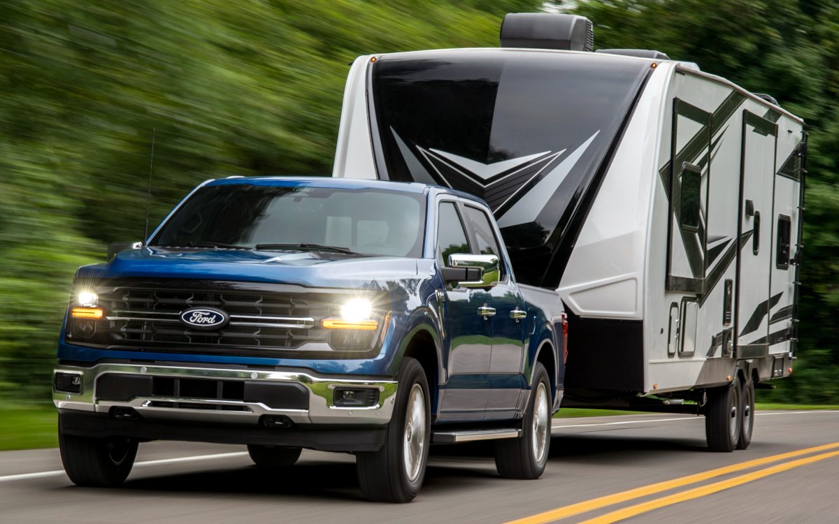 Why does my Ford F150 smell like burned rubber?