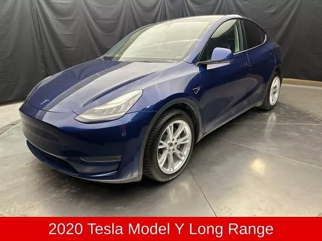 Used 2020 Tesla Model Y Long Range with VIN 5YJYGDEE3LF026625 for sale in Murray, UT