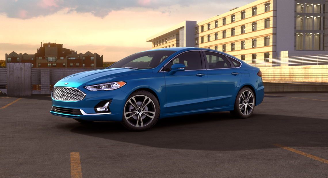 Electric blue ford on sale fusion