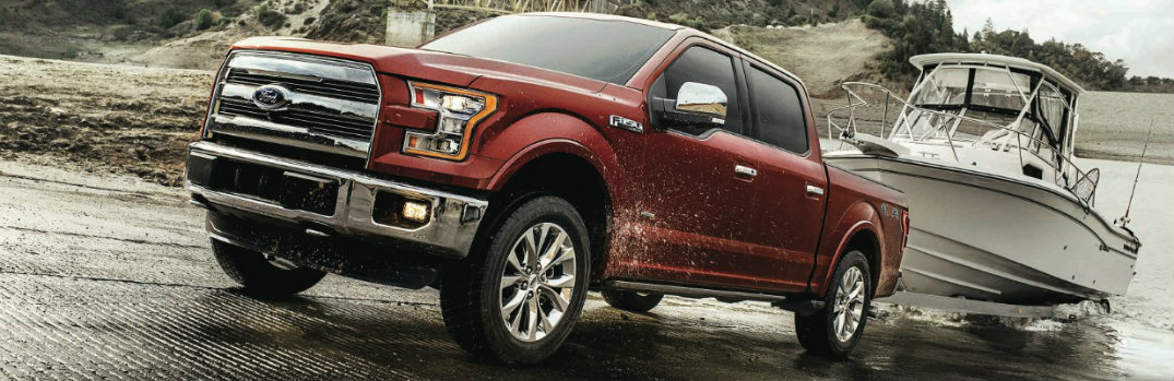 2017 Ford F-150 red