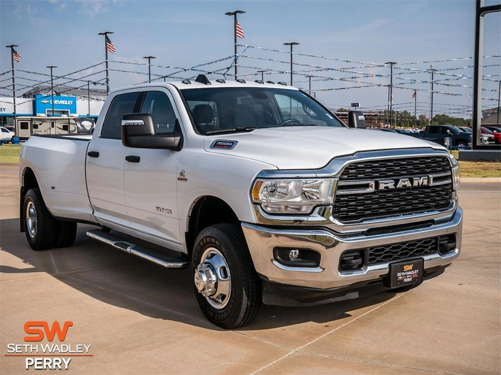 Used 2023 RAM Ram 3500 Pickup Big Horn with VIN 3C63RRHL4PG659718 for sale in Perry, OK