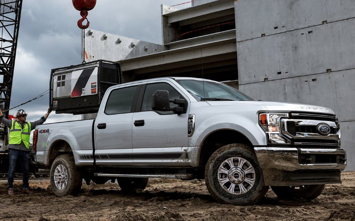 Ford Commercial Truck Exterior Passenger Side Profile