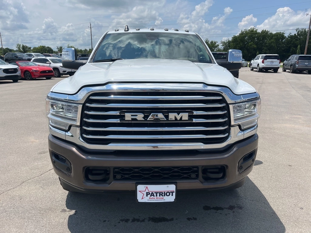 Used 2023 RAM Ram 3500 Pickup Longhorn with VIN 3C63R3KL0PG511202 for sale in Pryor, OK