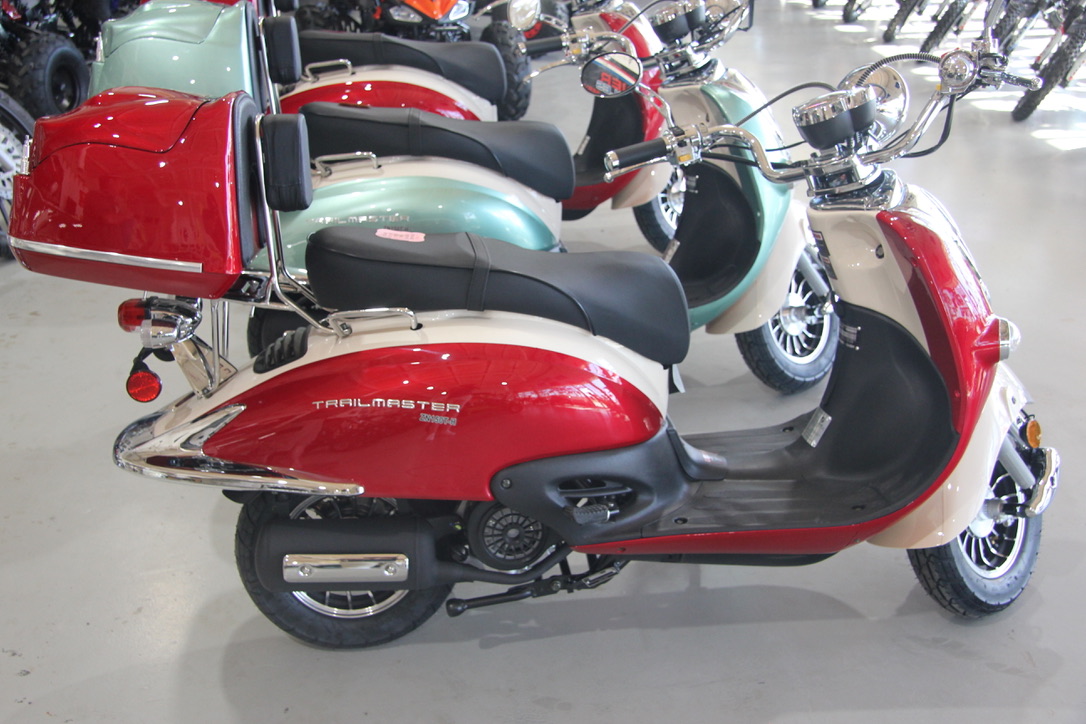 TrailMaster® Sorrento 150cc Red at Sooner Cycles