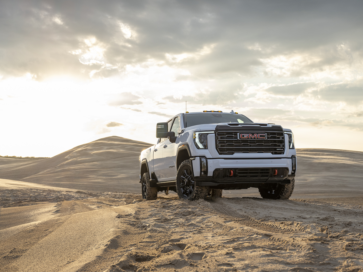 GMC Sierra on Sand