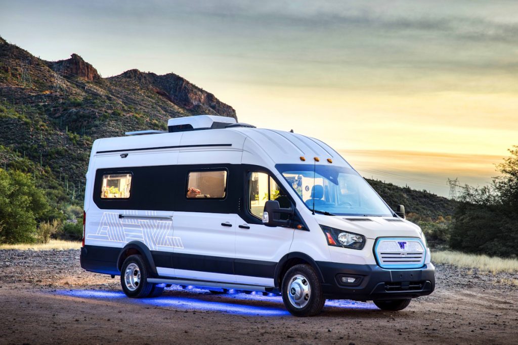 all-electric RV Airstream