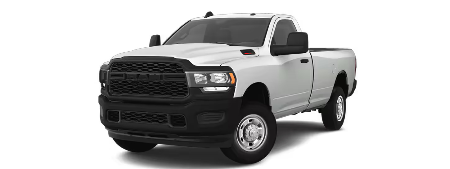 The new 2024 Ram 2500 tradesman trim level.