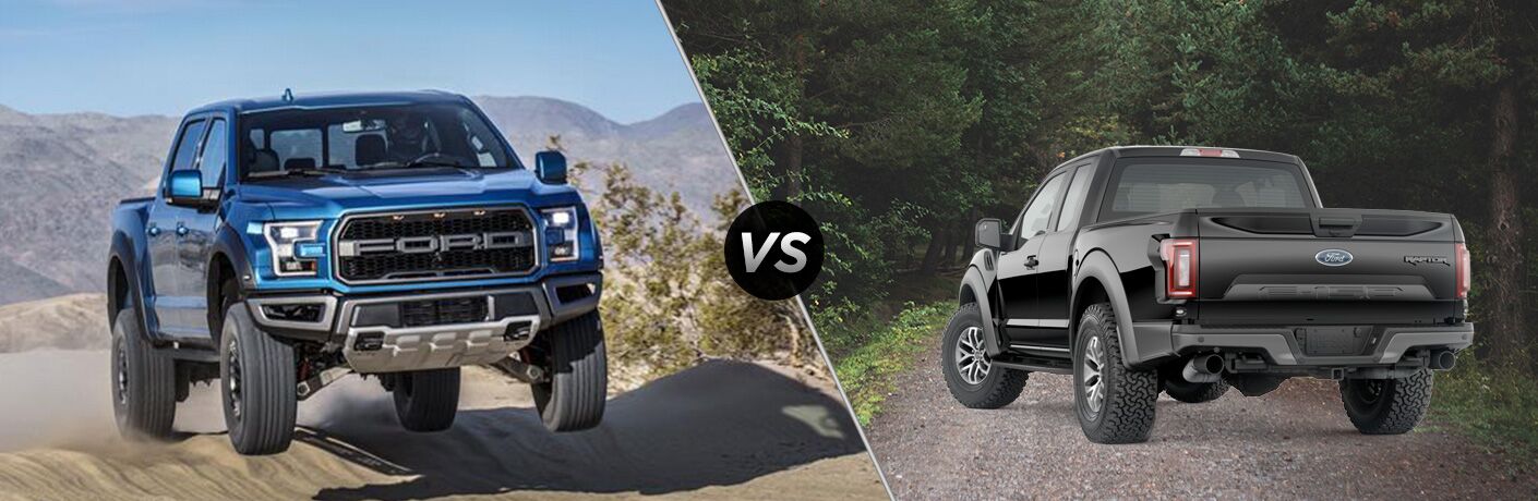 2019 Ford F-150 Raptor vs 2018 Ford F-150 Raptor