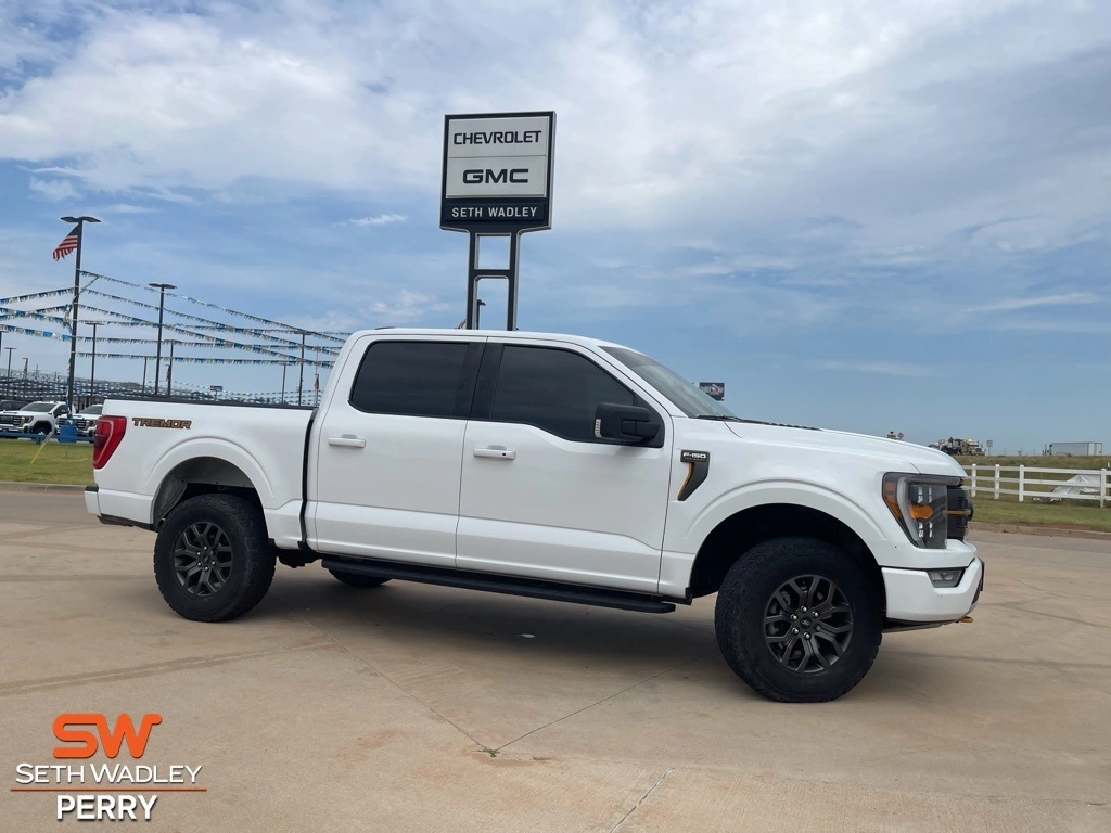 Used 2022 Ford F-150 Tremor with VIN 1FTEW1E82NFB04695 for sale in Perry, OK