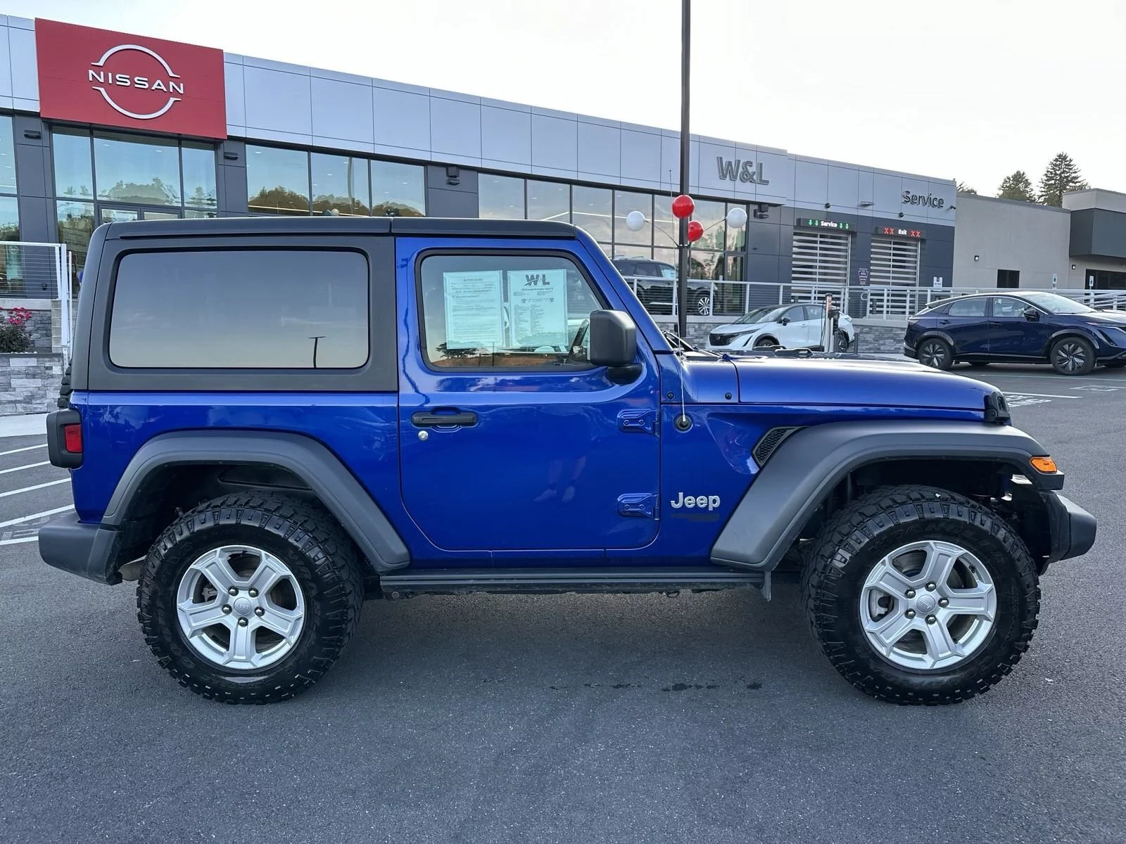 Used 2019 Jeep Wrangler Sport S with VIN 1C4GJXAG0KW598803 for sale in Shamokin Dam, PA