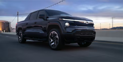 The 2024 Chevrolet Silverado EV RST trim.