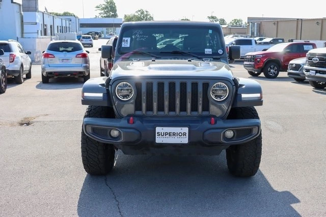 Used 2020 Jeep Wrangler Unlimited Rubicon with VIN 1C4HJXFG1LW144266 for sale in Bartlesville, OK