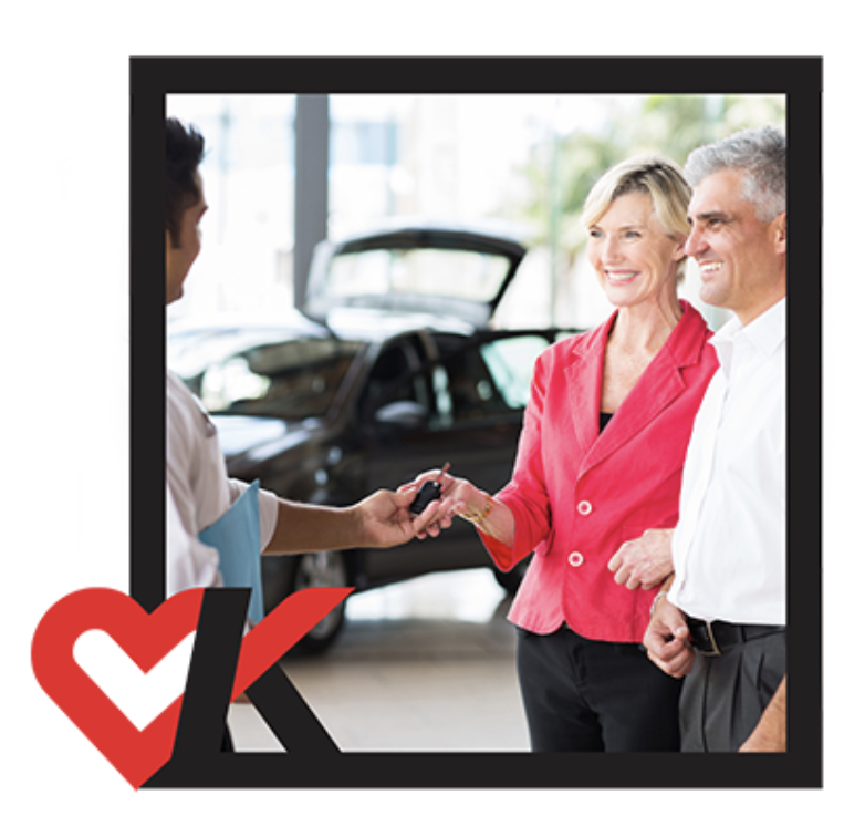 Woman Being Handed Car Keys