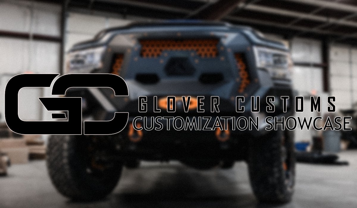 Glover Customs Customization Showcase Banner