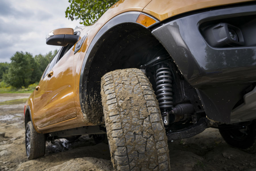 front shocks on a 2019 Ford Ranger