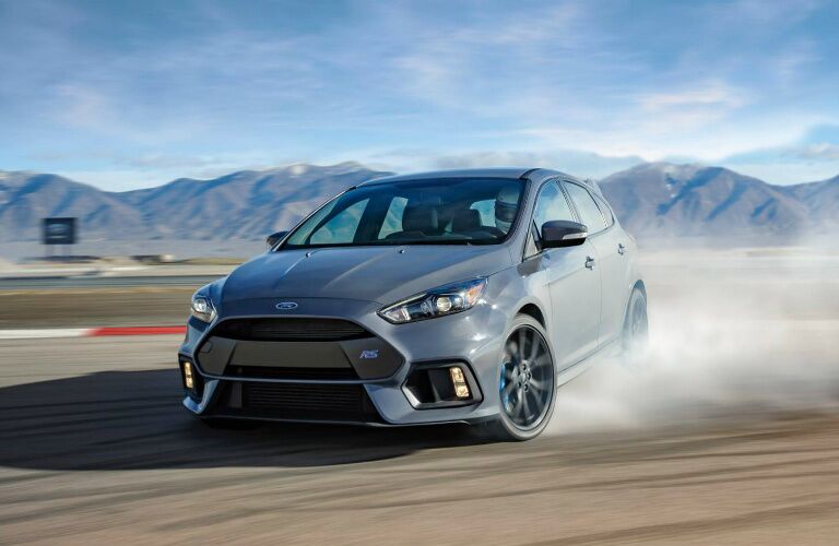 2017 Ford Focus RS drifting