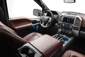 2018 Ford F-150 front interior driver dash and display audio_o