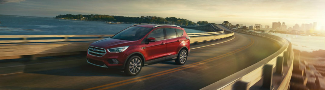 2017 Ford Escape red