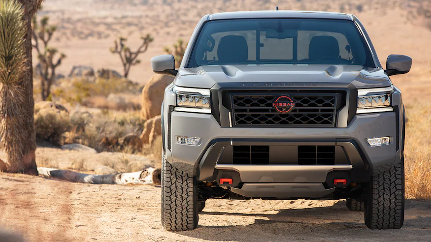 Nissan Frontier in the Desert