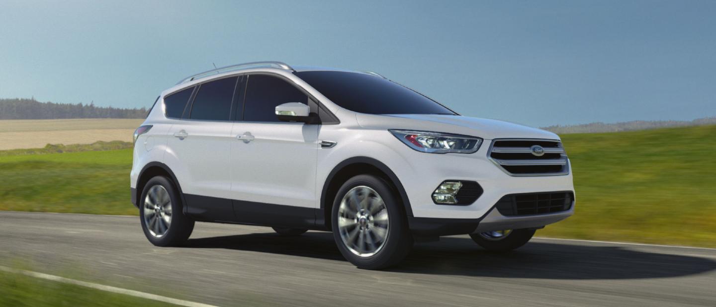 2018 Ford Escape Exterior Color Oxford White_o