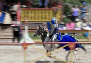 Renaissance Festival jouster