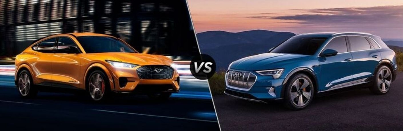 2022 Ford Mustang Mach-E vs 2022 Audi e-tron 