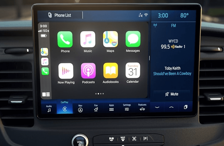 2022 Ford Transit Touchscreen