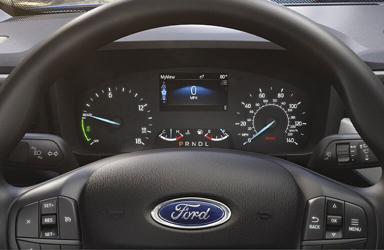 2022 Ford Maverick performance gauges