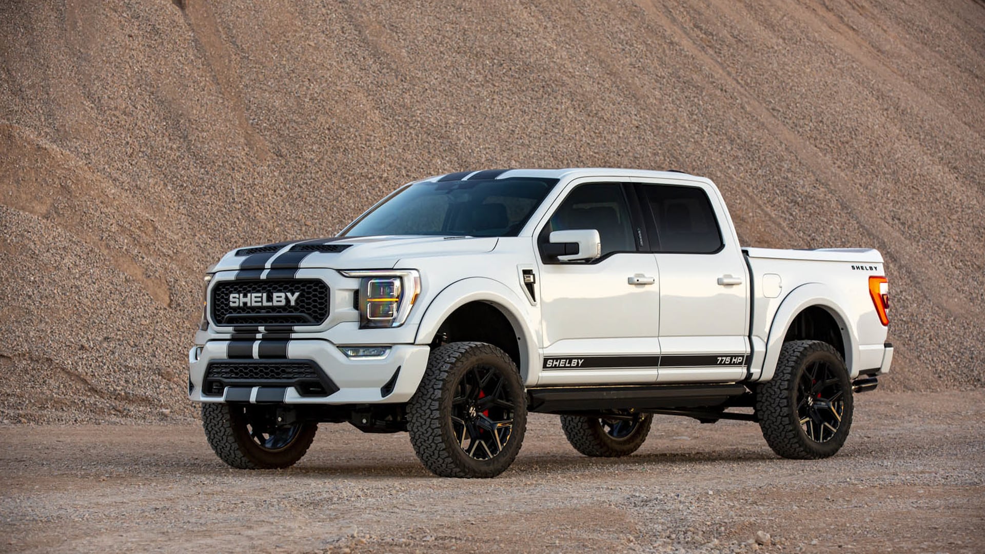 shelby f150 775 HP on gravel