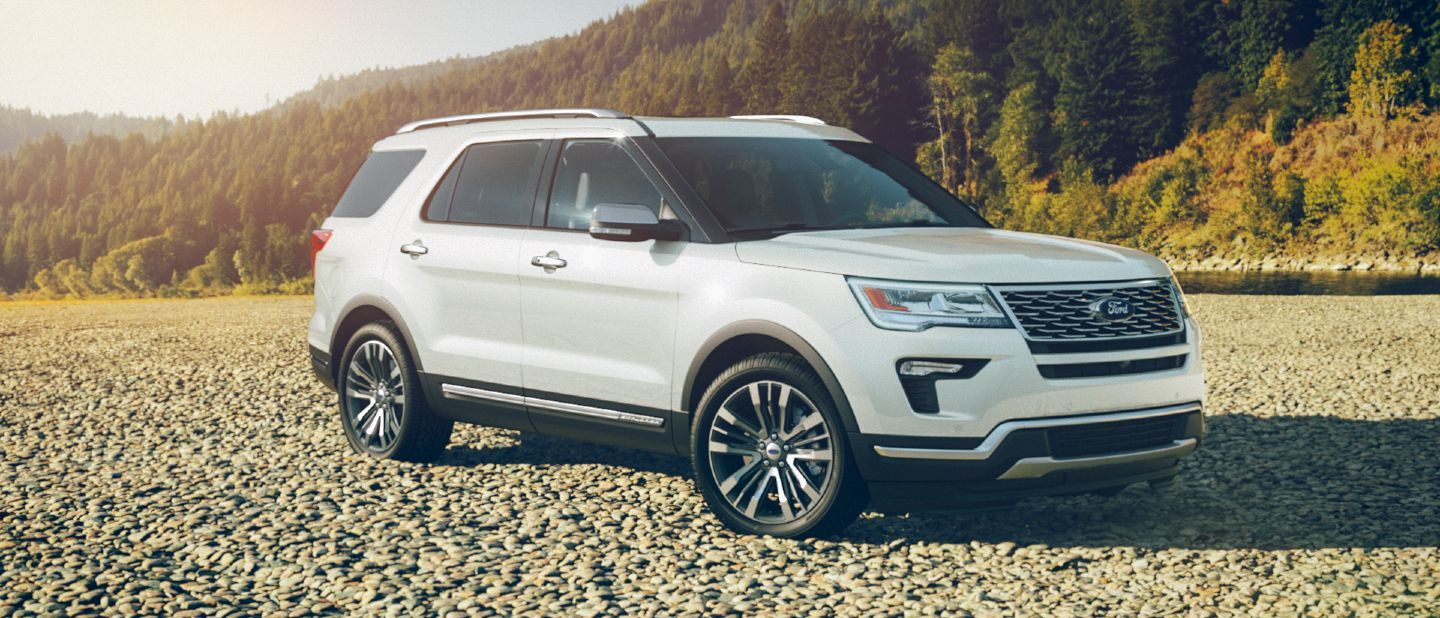 2018 Ford Explorer Oxford White Exterior Color