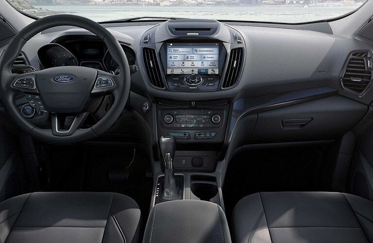 front interior of a 2019 Ford Escape