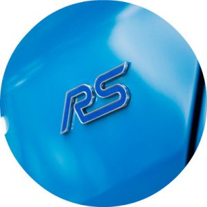 2017 Ford Focus RS badge