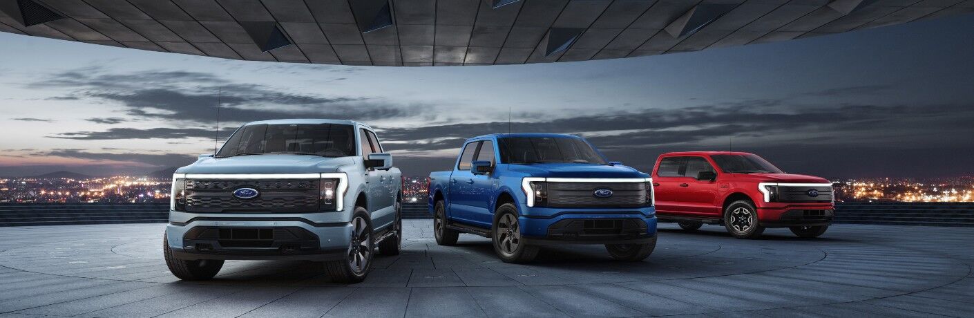 2022 Ford F-150 Lightning from exterior front